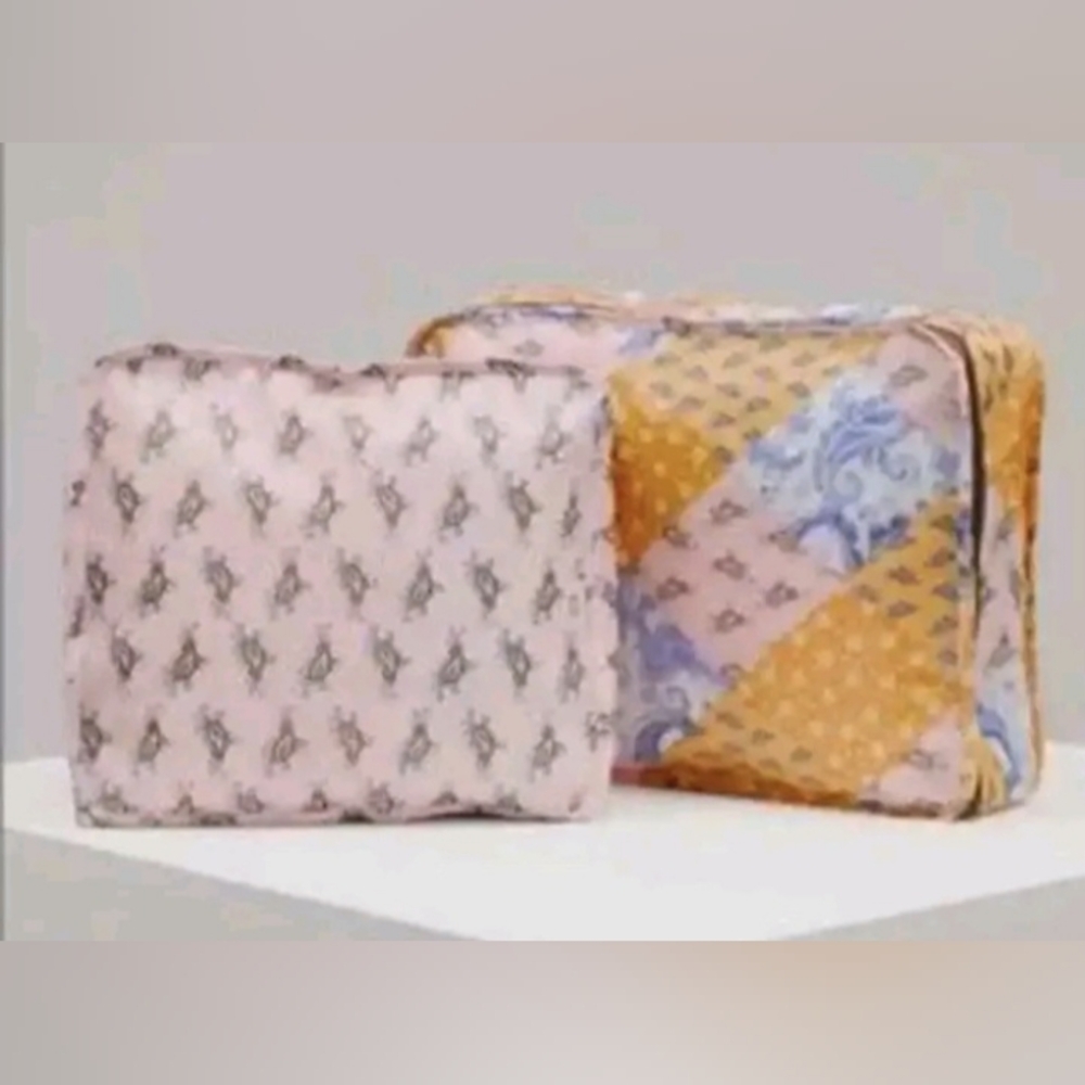 Free People Understated Leather Life Is A Highway Travel Packing Tubes Set Of 2